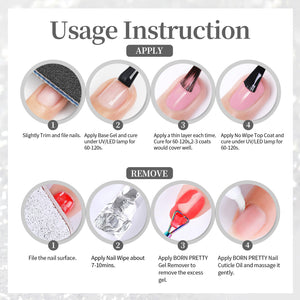 Sequins Jelly Gel TS34 Fluttering Flakes 15ml Gel Nail Polish BORN PRETTY