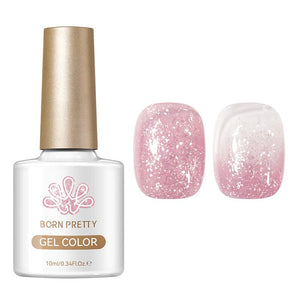 Jelly Gel Fluttering Flakes 10ml Gel Nail Polish BORN PRETTY TS38