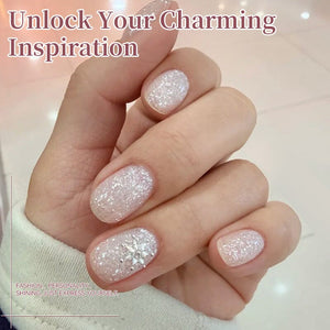 Jelly Gel Fluttering Flakes 10ml Gel Nail Polish BORN PRETTY