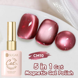 5 in 1 Cat Magnetic Gel 1 Step Gel 15ml Gel Nail Polish UR SUGAR CM10