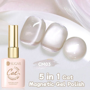 5 in 1 Cat Magnetic Gel 1 Step Gel 15ml Gel Nail Polish UR SUGAR CM03