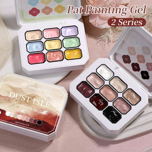9 Colors 4 in 1 Pat Painting Gel Gel Nail Polish BORN PRETTY