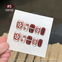 10pcs Press on Nails #11 SG905 Size S Clearance No Brand