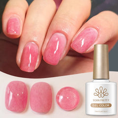 Fuzz Gel Polish R01 Snug Fuzz 10ml Gel Nail Polish BORN PRETTY
