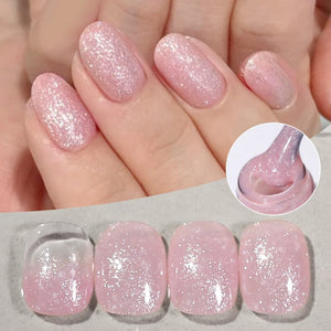 Jelly Gel TS43 Dancing Flake 10ml Gel Nail Polish BORN PRETTY
