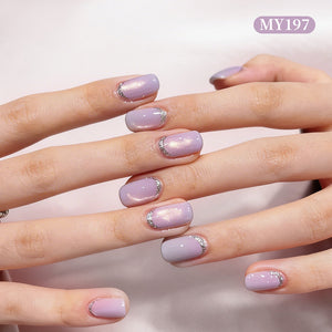 Moonlight Cat Magnetic Gel MY197 Rosy White 10ml Gel Nail Polish BORN PRETTY