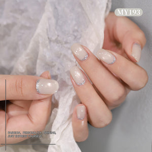 Moonlight Cat Magnetic Gel MY193 Rosy White 15ml Gel Nail Polish BORN PRETTY