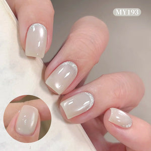 Moonlight Cat Magnetic Gel MY193 Rosy White 15ml Gel Nail Polish BORN PRETTY