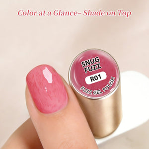 Fuzz Gel Polish R01 Snug Fuzz 15ml Gel Nail Polish BORN PRETTY