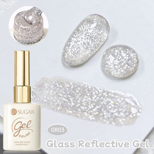 Glass Reflective Gel 15ml Gel Nail Polish UR SUGAR GR03