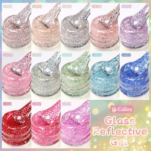 Glass Reflective Gel 15ml Gel Nail Polish UR SUGAR