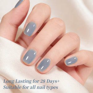 Jelly Gel TS58 Haze Blue 15ml Gel Nail Polish BORN PRETTY