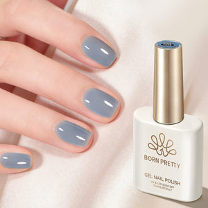 Jelly Gel TS58 Haze Blue 15ml Gel Nail Polish BORN PRETTY