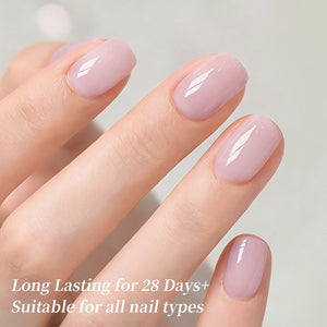 Jelly Gel TS49 Clear Rose 15ml Gel Nail Polish BORN PRETTY