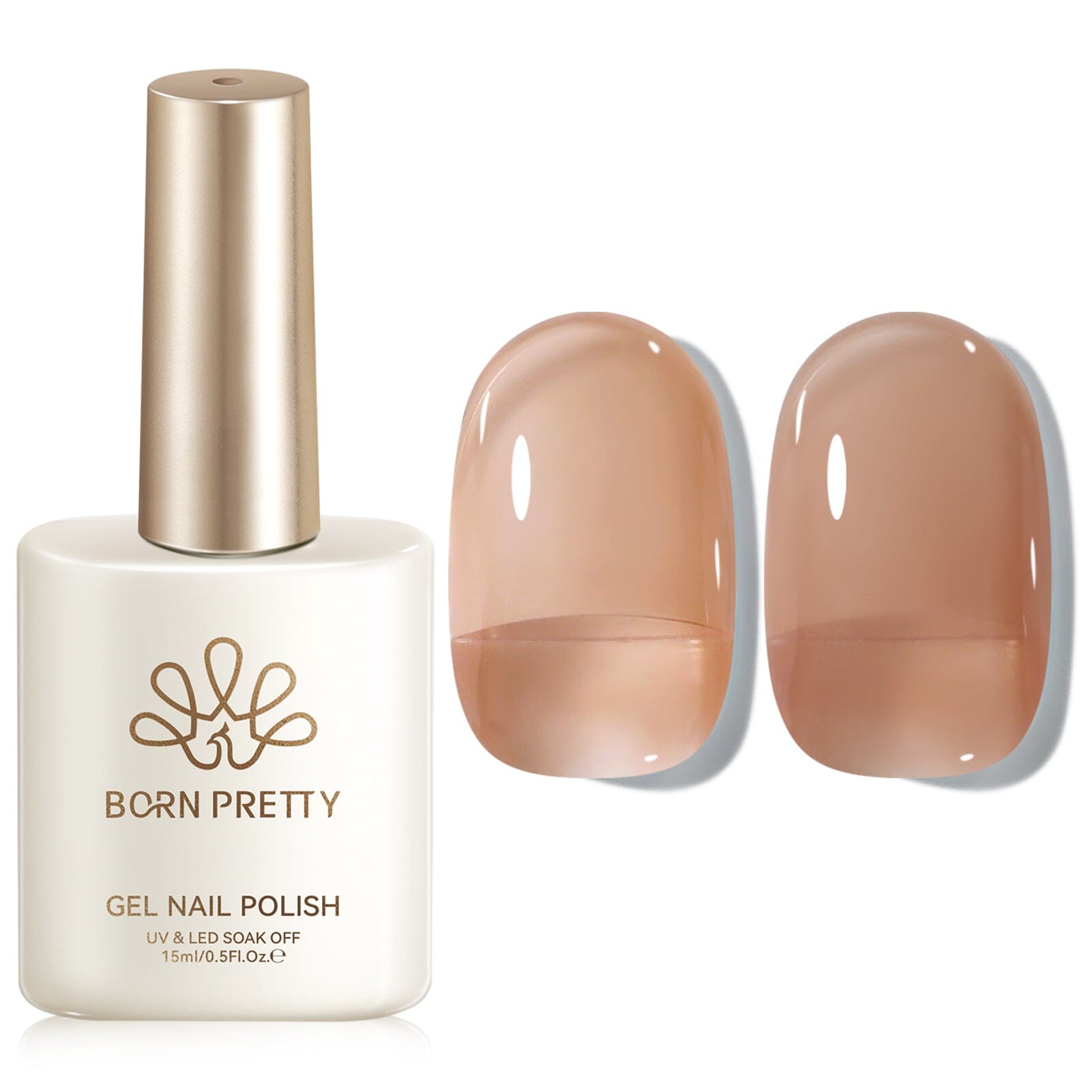 Jelly Gel Polish TS01~TS71 15ml Gel Nail Polish BORN PRETTY TS50 Light Wood