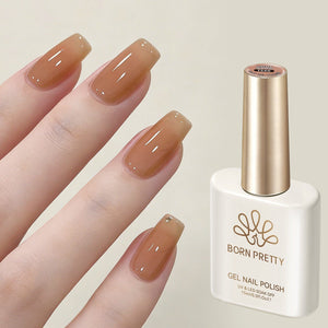 Jelly Gel TS50 Light Wood 15ml Gel Nail Polish BORN PRETTY
