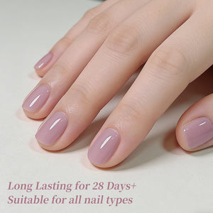Jelly Gel TS51 Misty Purple 15ml Gel Nail Polish BORN PRETTY