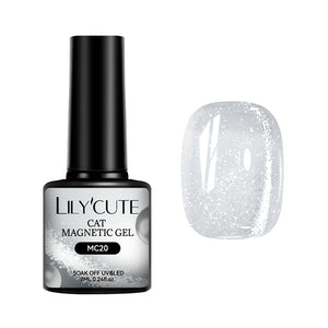 Glass Cat Magnetic Gel MC20 7ml Gel Nail Polish LILYCUTE