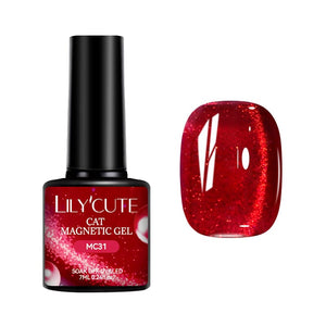 Glass Cat Magnetic Gel MC31 7ml Gel Nail Polish LILYCUTE