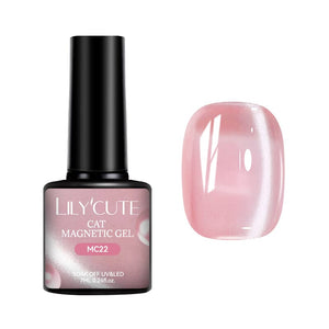Glass Cat Magnetic Gel MC22 7ml Gel Nail Polish LILYCUTE