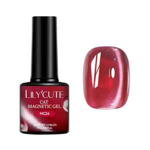 Glass Cat Magnetic Gel MC24 7ml Gel Nail Polish LILYCUTE