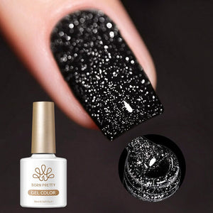 Reflective Glitter Gel SZ58 Night Gleam 10ml Gel Nail Polish BORN PRETTY