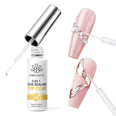 3 in 1 Edge Sealing Top Coat 8ml Base & Top Coat BORN PRETTY