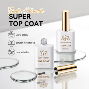 Super Top Coat 15ml Base & Top Coat BORN PRETTY