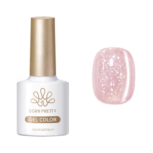 Snow Velvet Cat Magnetic Gel MY549 Bling Pink 10ml Gel Nail Polish BORN PRETTY