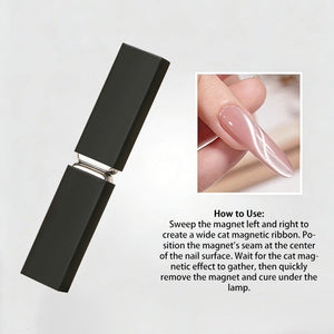 2pcs Ribbon Nail Magnets Tools & Accessories No Brand