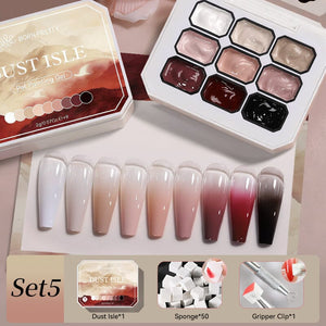 9 Colors 4 in 1 Pat Painting Gel Gel Nail Polish BORN PRETTY