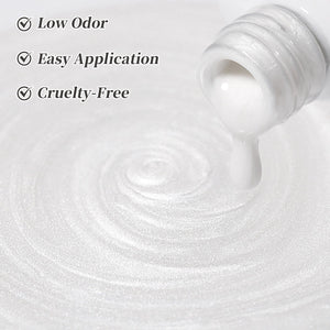Thread Nail Gel LW32 Satin White 15ml Gel Nail Polish BORN PRETTY