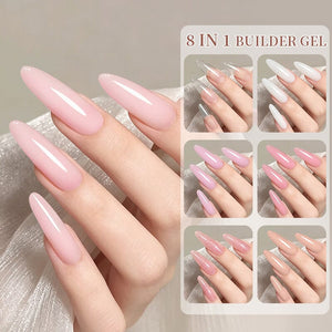 8 IN 1 Builder Gel 15ml Extension Nail Gel BORN PRETTY
