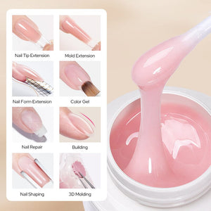 8 IN 1 Builder Gel 15ml Extension Nail Gel BORN PRETTY