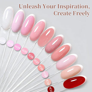 8 IN 1 Builder Gel 15ml Extension Nail Gel BORN PRETTY