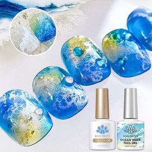 Ocean Wave Nail Gel Set 10ml Gel Nail Polish BORN PRETTY