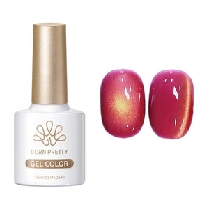 Colored Cat Magnetic Gel MY552 Grape Golden 10ml Gel Nail Polish BORN PRETTY