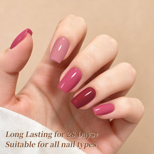 6 Colors Gel Set S65 Fresh Look 7ml Gel Nail Polish BORN PRETTY