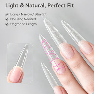 238pcs Long Stiletto Nail Tips