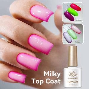 Milky Top Coat 10ml Base & Top Coat BORN PRETTY