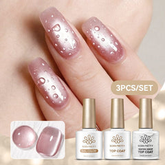Water Drop Top Coat & Cat Magnetic Gel MY125 Base & Top Coat BORN PRETTY