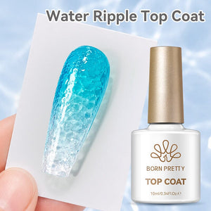 Water Ripple Top Coat 10ml Base & Top Coat BORN PRETTY