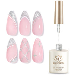 Platinum Silver Liner Gel 15ml Gel Nail Polish BORN PRETTY
