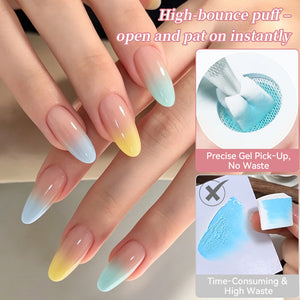 6 Colors Pat Painting Gel Lime Drop