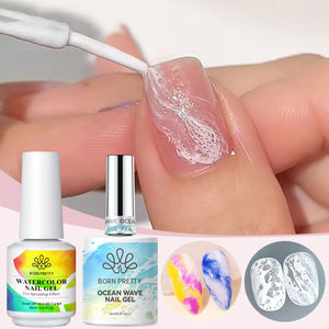 Ocean Wave Nail Gel Set 15ml Gel Nail Polish BORN PRETTY Set 01