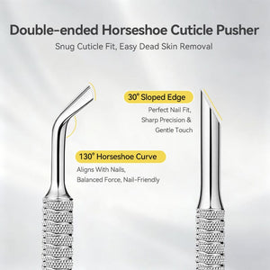 Double-ended Horseshoe Cuticle Pusher Tools & Accessories BORN PRETTY