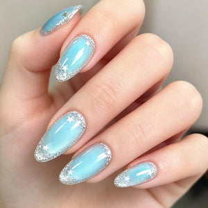 Colored Cat Magnetic Gel MY654 Sayram Lake 10ml Gel Nail Polish BORN PRETTY