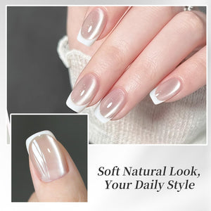 2pcs Set French Cat Magnetic Nails Kit #09 Gel Nail Polish BORN PRETTY