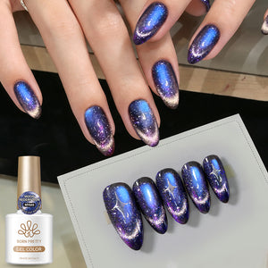 Reflective Cat Magnetic Gel MY655 Moon Redemption 10ml Gel Nail Polish BORN PRETTY