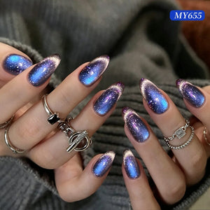 Reflective Cat Magnetic Gel MY655 Moon Redemption 10ml Gel Nail Polish BORN PRETTY